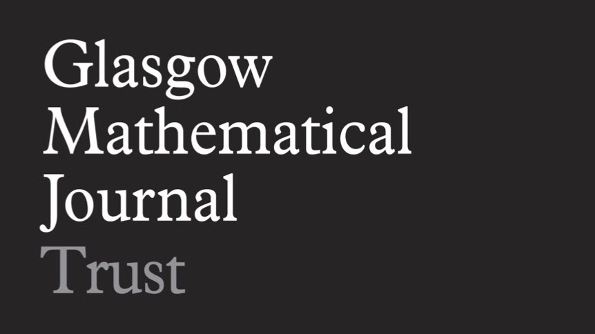 Glasgow Mathematical Journal Learning and Research Support Fund